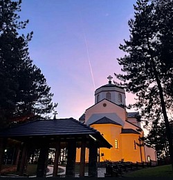 Crkva Preobraženja Gospodnjeg Zlatibor noću