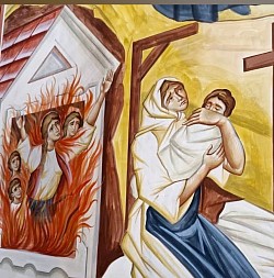 Freska Crkve Svetog Preobraženja Gospodnjeg - Zlatibor